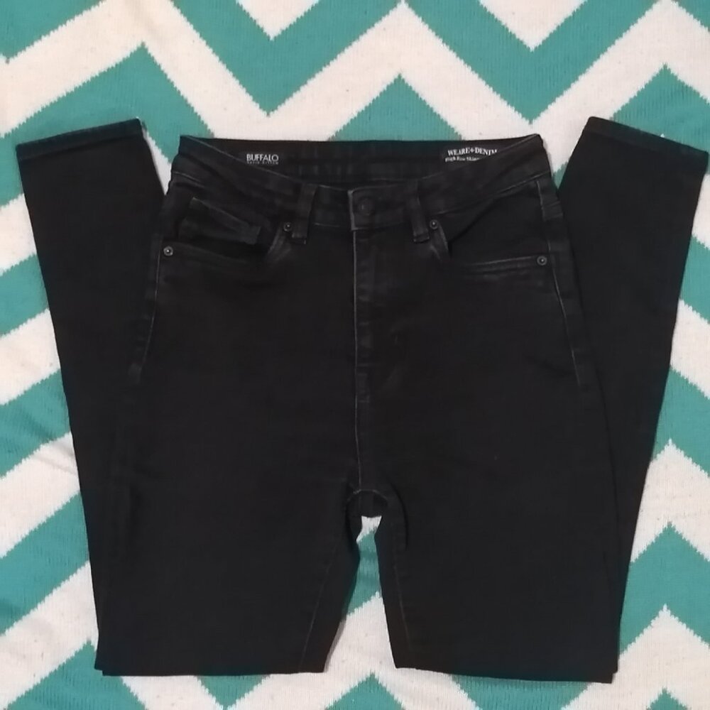 🇨🇦 Buffalo David Bitton Jeans, Skylar (Black) - Picture 2 of 7